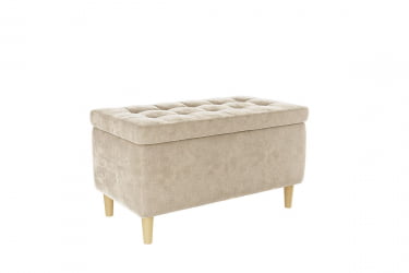 Пуф Чарли 2 ПМ-004.2 капучино (велюр) / PM-004.2