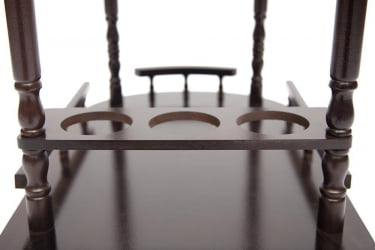 Стол деревянный 3512 60х40х78см, Орех (Walnut)