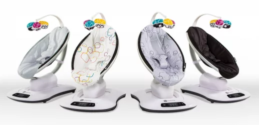 Детское кресло 4Moms Mamaroo 4.0 Графитовый меш Детское кресло 4Moms Mamaroo 4.0 Графитовый меш