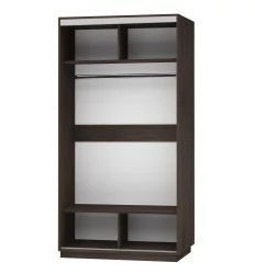 Шкаф-купе коричневый Экспресс Хит Париж/Венге