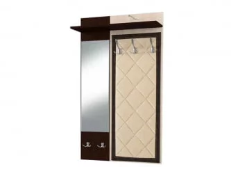 Вешало настенное Ольга 6 Ясень шимо светлый Венге