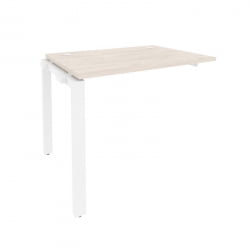Наборный элемент рабочей станции на П-образном м/к ОНИКС О.МП-1.НРС-1.7 Денвер Светлый/Белый / ONIX O.MP-1.NRS-1.7