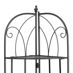 Этажерка Secret De Maison Nicole (PL08-10338) стальной сплав, черный, 48х33х159 см