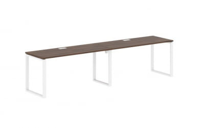 Бенч-система EDIS EQWST 3167 Дуб Денвер темный Белый