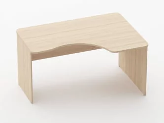 Стол угловой Glassy 1.14.14Пр Туя