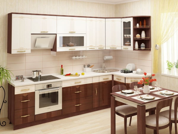 Кухня угловая