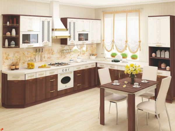 Кухня угловая