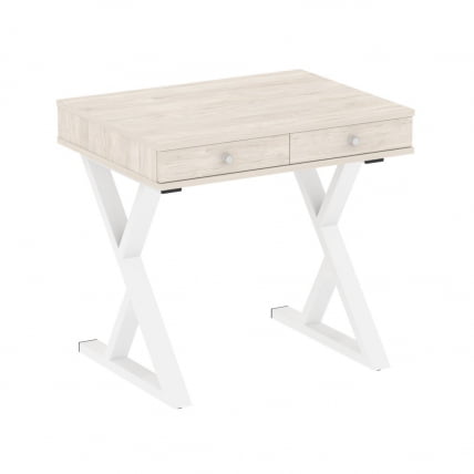 Стол письменный ХОМЕ ОФФИCЕ ВР.СП-1-79.М Денвер Светлый/Белый металл / HOME OFFICE VR.SP-1-79.M_0