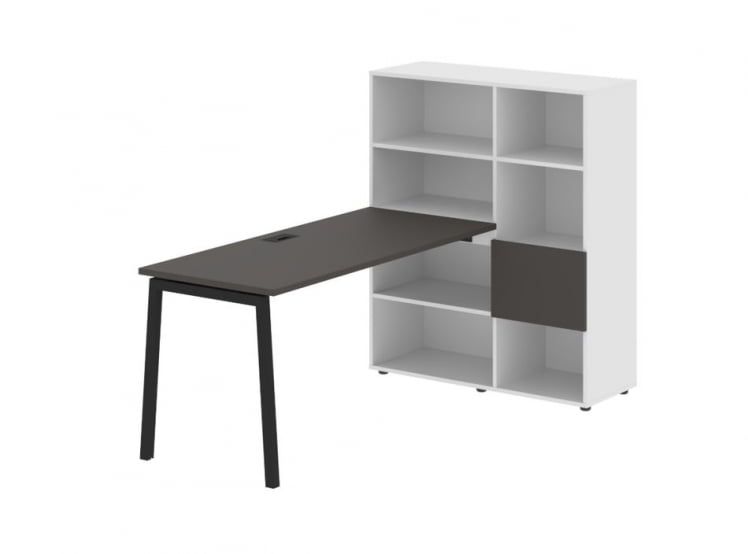 Рабочая станция ЕДИС ЕЛРСТ 1115 Мокко Черный Белый / EDIS ELRST_0