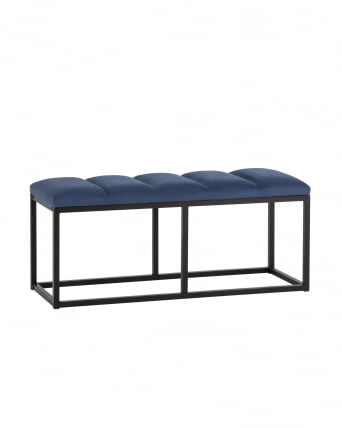 Банкетка Хостен 2 велюр Синий_0