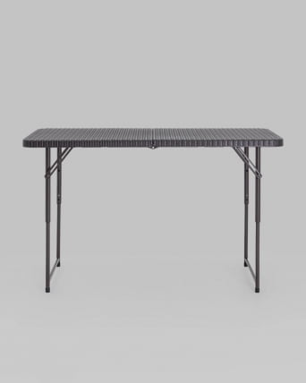 Стол складной чемодан пластиковый Кейт 120 Коричневый_5