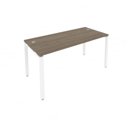 Стол письменный МЕТАЛ СЙСТЕМ Б.СП-4 Вяз/Белый / METAL SYSTEM_0