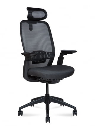 Кресло руководителя Тесла Черный / Tesla_0