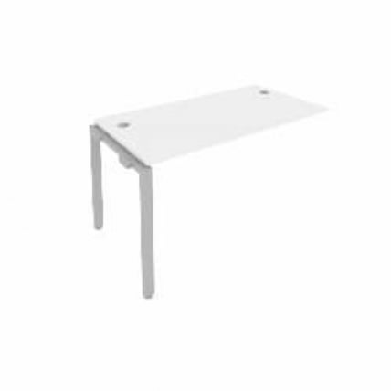 Проходной наборный элемент рабочей станции Metal System Б.ПРС-СП-1.3 Белый/Серый_0