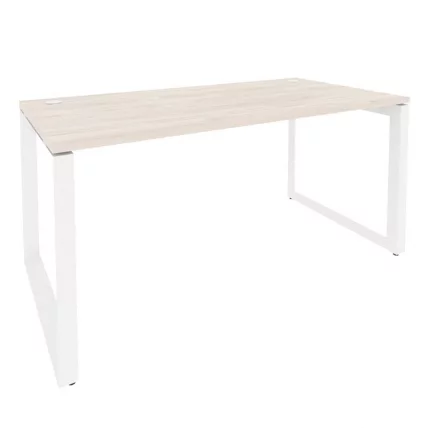 Стол рабочий на О-образном м/к ОНИКС О.МО-СП-4.8 Денвер Светлый/Белый / ONIX O.MO-SP-4.8_0