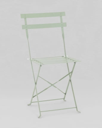 Комплект стола и двух стульев Бистро Светло-зеленый_11