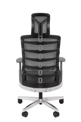 Кресло руководителя SPINELLY Черный-серый_4