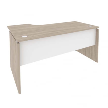 Стол эргономичный правый ОНИКС О.СА-1Р Дуб Аттик/Белый / ONIX O.SA-1R_0