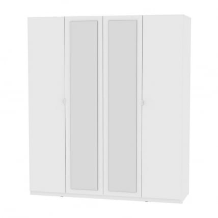 Шкаф распашный R-198х180х45-1-TR-M(Белый)_0