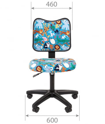 Детское кресло CХАИРМАН КИДС 102 Блаcк Гаме / CHAIRMAN KIDS Black Game_3