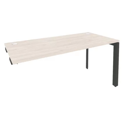 Стол-приставка на П-образном м/к к опорным элементам ОНИКС О.МП-СПР-4.7 Денвер Светлый/Антрацит / ONIX O.MP-SPR-4.7_0