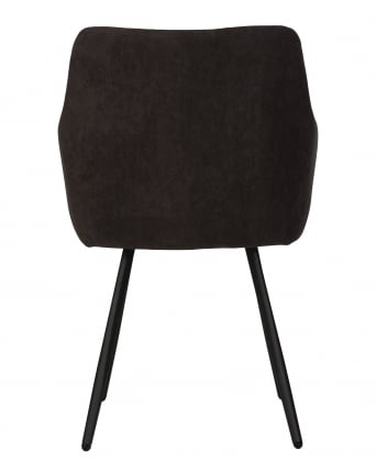 Стул обеденный DOBRIN ROBY велюр Catania Espresso_4
