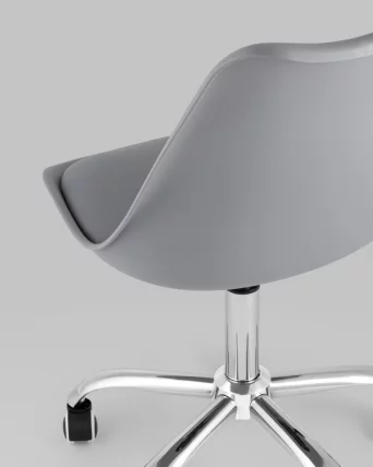 Стул офисный BLOK NEW пластиковый Серый_7