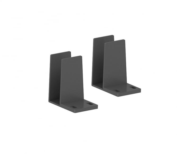 Держатель экрана стола (2 внутренних + 2 внешних уголка) Sigma МК.ДЭС.004.AN Антрацит_0