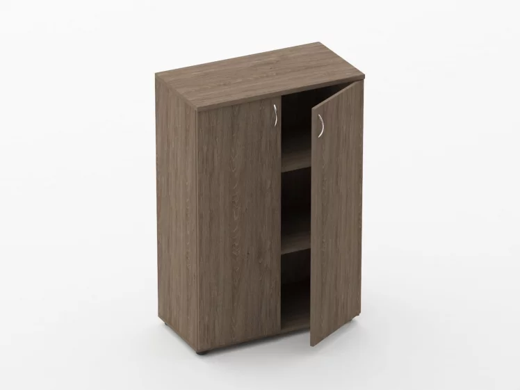 Шкаф средний закрытый Твин 16.14.101 Дуб Верцаска / Twin_1