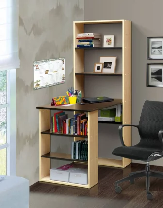 Стол компьютерный №12 Клен/Венге_0