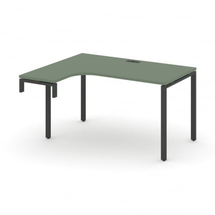 Стол-надставка на опорную тумбу (левый) CONCEPT CN.OSAN-002(L) Кобо Антрацит_0