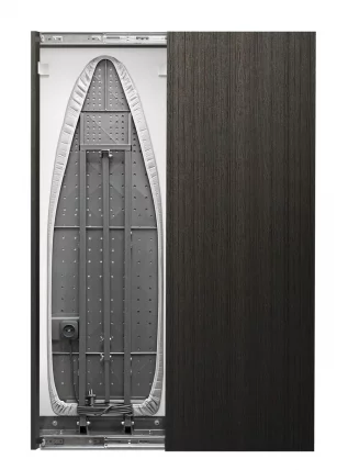 Шкаф со встроенной гладильной доской Iron Slim Eco (правый, купе) Венге_0