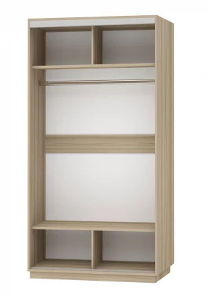 Шкаф-купе двухдверный Экспресс Хит Лондон/Ясень шимо светлый_1