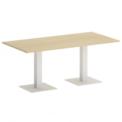 Стол прямоугольный HOME OFFICE VR.SP-5-180.2 Акация Лорка/Белый металл_0