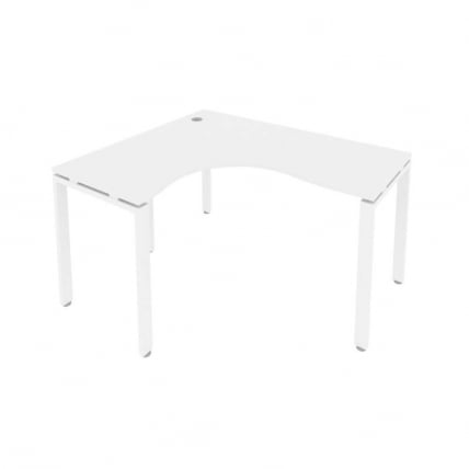 Стол письменный METAL SYSTEM Б.СА-3 Л Белый_0