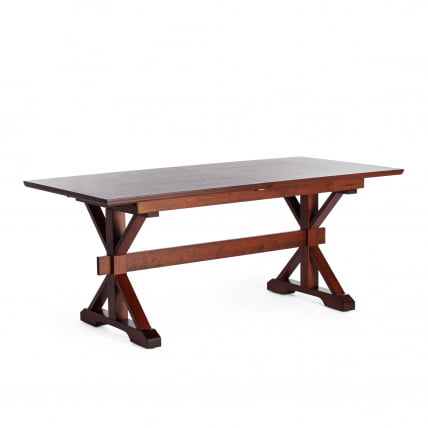 Стол VEGAS (mod. T-404E) Темный орех (HN GLAZE)_0