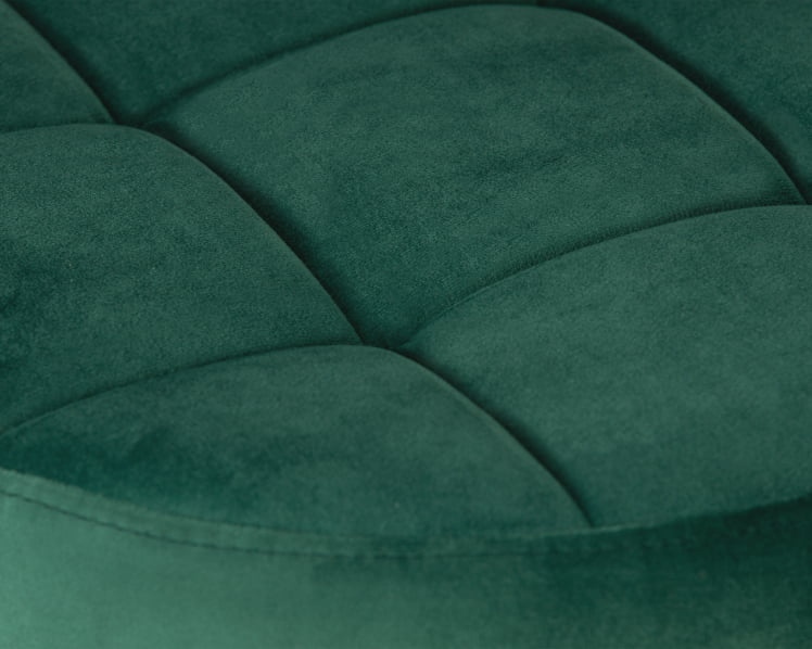 Табурет барный DOBRIN BRUNO GOLD (зеленый велюр (MJ9-88))_2