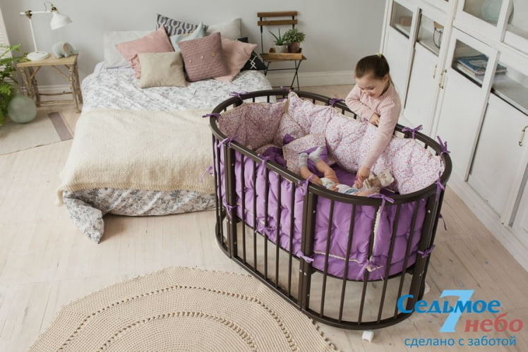 Кровать-трансформер 6-в-1 Merry Happy 01 Венге_2