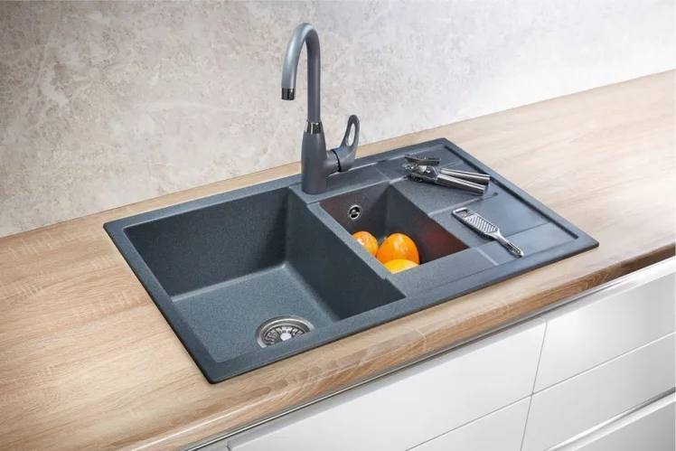 Кухонная мойка GRANULA 7802 Брют_1