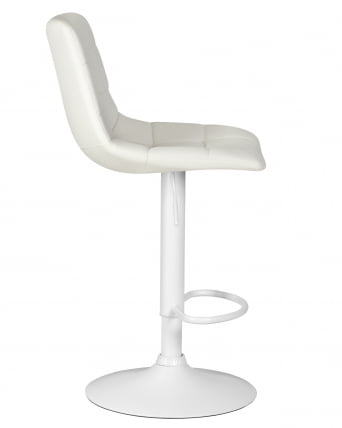Стул барный ДОБРИН ТАИЛОР ВХИТЕ (белый ПУ) 2 шт / DOBRIN TAILOR WHITE PU)_3