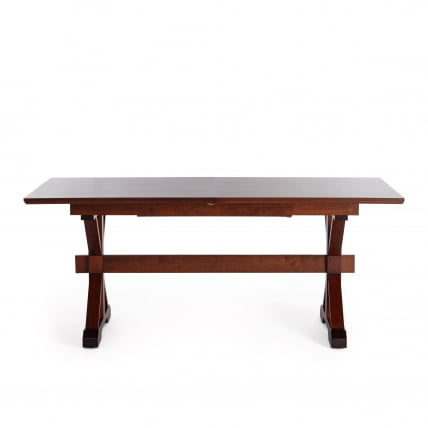 Стол VEGAS (mod. T-404E) Темный орех (HN GLAZE)_1