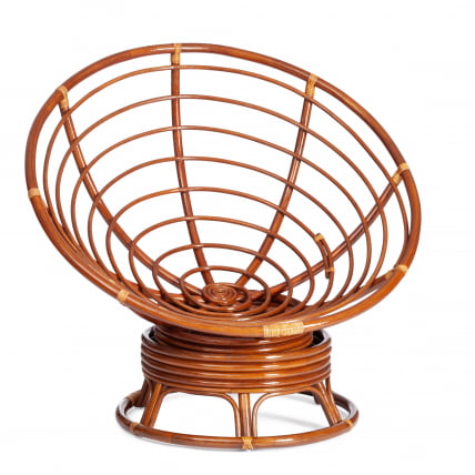 Кресло-качалка ПАПАСАН/ПАПАСАН в 23/01 Б /без подушки/ 115х78х104 см, Пекан (орех) / PAPASAN/ПАПАСАН w B Pecan_0