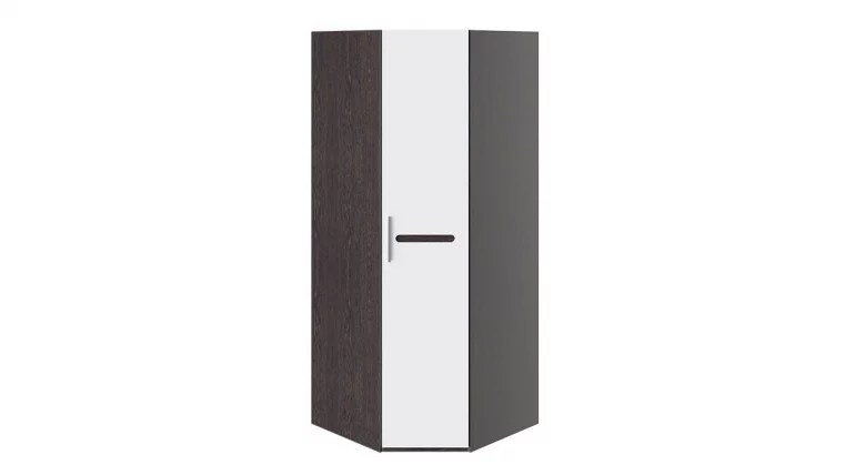 Шкаф угловой Фьюжн ТД-260.07.03 Белый глянец Венге Линум_0