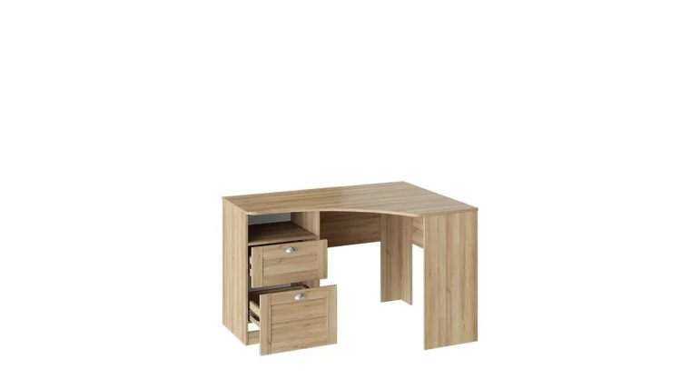 Стол с ящиками угловой Ривьера ТД-241.15.03 Дуб Ривьера_1