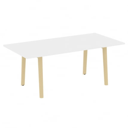 Стол переговорный ONIX WOOD OW.PRG-19 Белый Бриллиант/Светлый_0