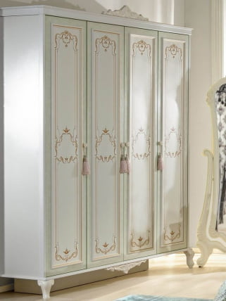 Шкаф четырехстворчатый Луиза ЛД 665.112.000 Алебастр_5