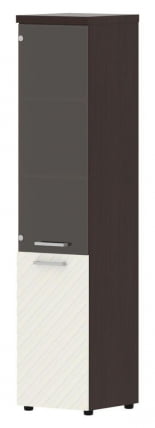 Шкаф колонка комбинированная с топом (левый) Torr LUX TLHC 42.2 L Венге Магия Латте_0