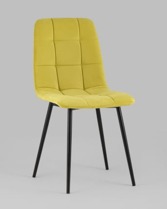 Стул Oliver велюр Золотистый_1