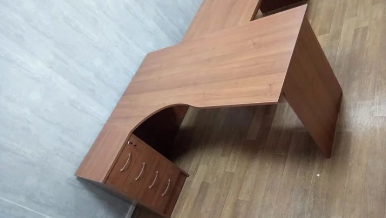 Стол письменный левый СА-1 Л французский орех_2