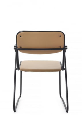 Кресло Никс Плус РCХ ОМКЛ-04Б Бежевый/Металл Черный / Nix Plus RCH OMKL-04B_3